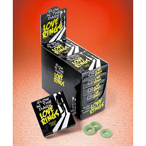 Glow in the Dark Love Rings