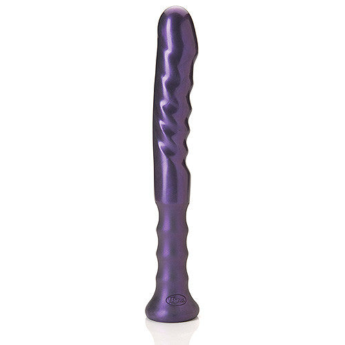 Tantus Echo Handle Silicone Dildo Midnight Purple