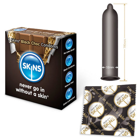 Skins Black Choc Condoms