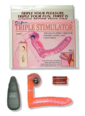 Ultimate Triple Stimulator Strap On