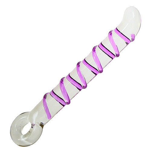 Toy Joy Glass Worxx Crystal Pacifier Glass Dildo