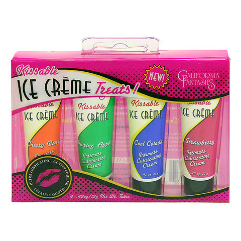 Kissable Ice Creme Cooling Lubricant Mini Pack