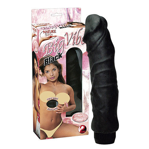 Nature Skin Big Black Vibrator