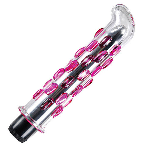 Icicles Textured Waterproof Glass Vibrator No 19