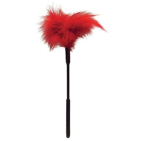 Sex & Mischief Feather Tickler Red
