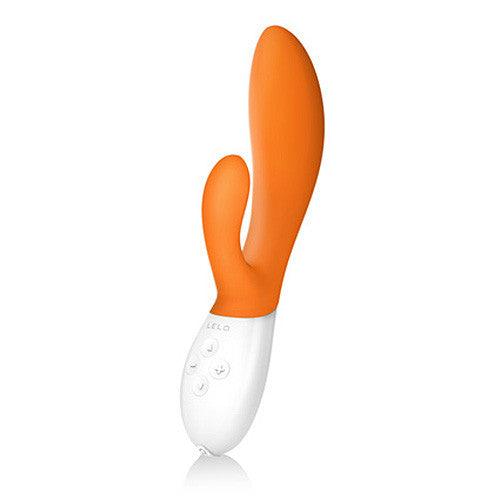 LELO Ina 2 Orange Rechargeable Rabbit Vibrator