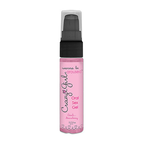 Crazy Girl Wanna Be Aroused Oral Sex Gel - Strawberry