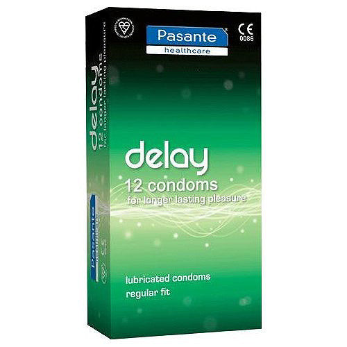 Pasante Delay Condoms 12 Pack