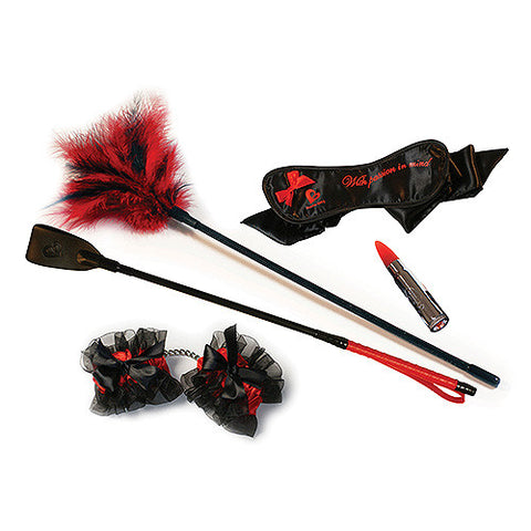 Rocks Off Slap & Tickle Beginner`s S&M Red Kit