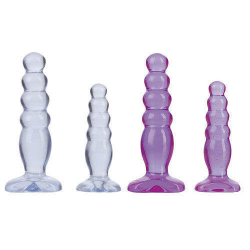 Doc Johnson Crystal Jellies Anal Trainer Kit