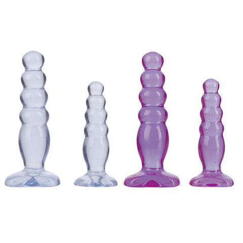 Doc Johnson Crystal Jellies Anal Trainer Kit