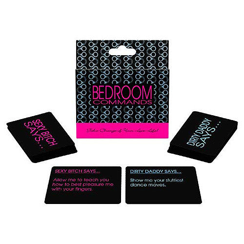 Bedroom Commands Card Game